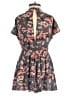 Lulus 100% Rayon Paisley Gray Romper Size XS - photo 2