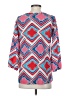 Mi ami 100% Polyester Pink 3/4 Sleeve Blouse Size S - photo 2