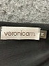 Veronica M. Solid Black Casual Dress Size M - photo 7