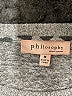 Philosophy Republic Clothing Animal Print Gray Pullover Sweater Size M - photo 7