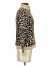 J.Crew Factory Store 100% Cotton Animal Print Tan Pullover Sweater Size XXS - photo 4