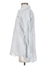 O'Neill Stripes White Silver Long Sleeve Button-Down Shirt Size S - photo 5