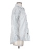 O'Neill Stripes White Silver Long Sleeve Button-Down Shirt Size S - photo 4
