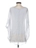 Shade & Shore Silver 3/4 Sleeve Blouse Size S (estimated) - photo 2