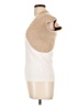 Barneys New York 100% Cashmere Ivory Tan Cashmere Cardigan Size M (estimated) - photo 5