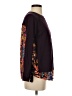 Ann Taylor LOFT Paisley Purple Pullover Sweater Size S - photo 4