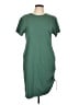 Universal Thread Solid Green Casual Dress Size L - photo 1