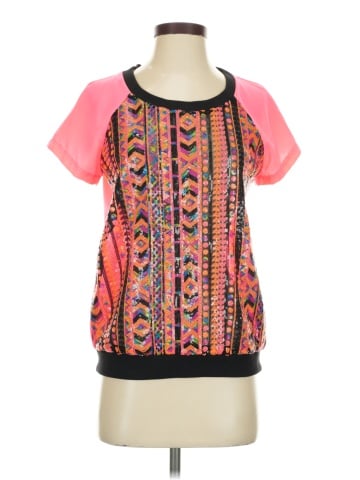 Kut from the Kloth Short Sleeve Blouse (view 1)