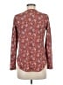 Fred David Red Long Sleeve Henley Size M - photo 2
