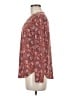 Fred David Red Long Sleeve Henley Size M - photo 5