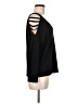 Moa Moa Black Long Sleeve Top Size M - photo 4