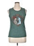 Next Level Apparel Teal Sleeveless T-Shirt Size XL - photo 1