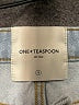 ONETEASPOON 100% Cotton Blue Denim Skirt Size 26 waist - photo 3
