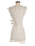 Zara Basic Stripes Gray Ivory Cocktail Dress Size XS - photo 2
