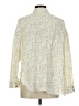 MIOU MUSE Print Ivory Long Sleeve Button-Down Shirt Size M - photo 2