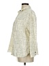 MIOU MUSE Print Ivory Long Sleeve Button-Down Shirt Size M - photo 5