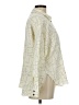 MIOU MUSE Print Ivory Long Sleeve Button-Down Shirt Size M - photo 4