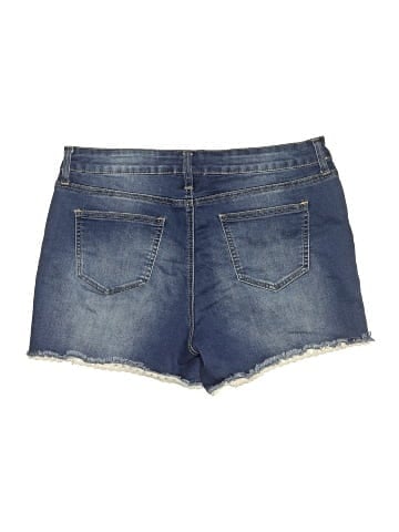 Hydraulic Denim Shorts (view 2)