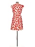 Slate & Willow 100% Polyester Hearts Red Cocktail Dress Size S - photo 2