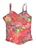 Sunsets Print Red Swimsuit Top Size S - photo 1