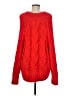 Love, Whit by Whitney Port 100% Acrylic Red Pullover Sweater Size M - photo 2
