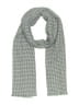 Lands' End Houndstooth Gray White Scarf One size - photo 1