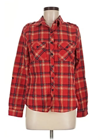 Love Tree Long Sleeve Button-Down Shirt (view 1)