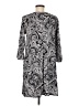Apt. 9 Paisley Gray Casual Dress Size M - photo 2