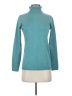 Metric Knits Teal Turtleneck Sweater Size S - photo 1