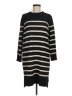 Jessica Simpson Stripes Black Casual Dress Size M - photo 1