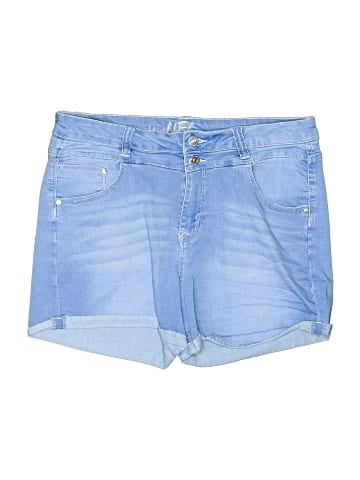 Wallflower Denim Shorts (view 1)