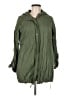 Jessica Simpson 100% Cotton Green Raincoat Size M - photo 1
