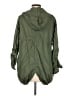 Jessica Simpson 100% Cotton Green Raincoat Size M - photo 2