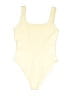 OQQ Yellow Bodysuit Size L - photo 1