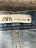 Zara Graphic Blue Jeans Size 6 - photo 6
