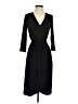 F.L.P. Solid Black Casual Dress Size S - photo 1
