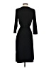 F.L.P. Solid Black Casual Dress Size S - photo 2