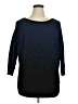 AGB Blue 3/4 Sleeve Top Size 1X - photo 1
