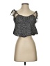 Unbranded 100% Polyester Black Sleeveless Blouse Size S (estimated) - photo 1
