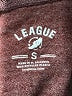 LEAGUE Burgundy Track Pants Size S - photo 7