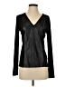 Donna Degnan Black Long Sleeve Top Size S - photo 1