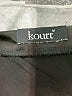 Kourt Solid Black Casual Skirt Size M - photo 4