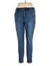 Flawless Solid Blue Jeans Size 14 - photo 1