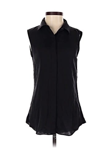Theory Sleeveless Button-Down Shirt (view 1)