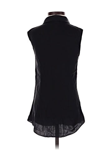 Theory Sleeveless Button-Down Shirt (view 2)
