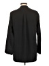 Lands' End 100% Polyester Black Long Sleeve Blouse Size 10 - photo 2
