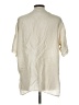 Bogari Ivory Short Sleeve Blouse Size L - photo 2