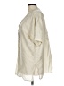Bogari Ivory Short Sleeve Blouse Size L - photo 5
