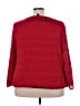 Alyx 100% Polyester Red 3/4 Sleeve Blouse Size 3X - photo 2