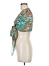 Shein Teal Short Sleeve Blouse Size 6 - photo 5